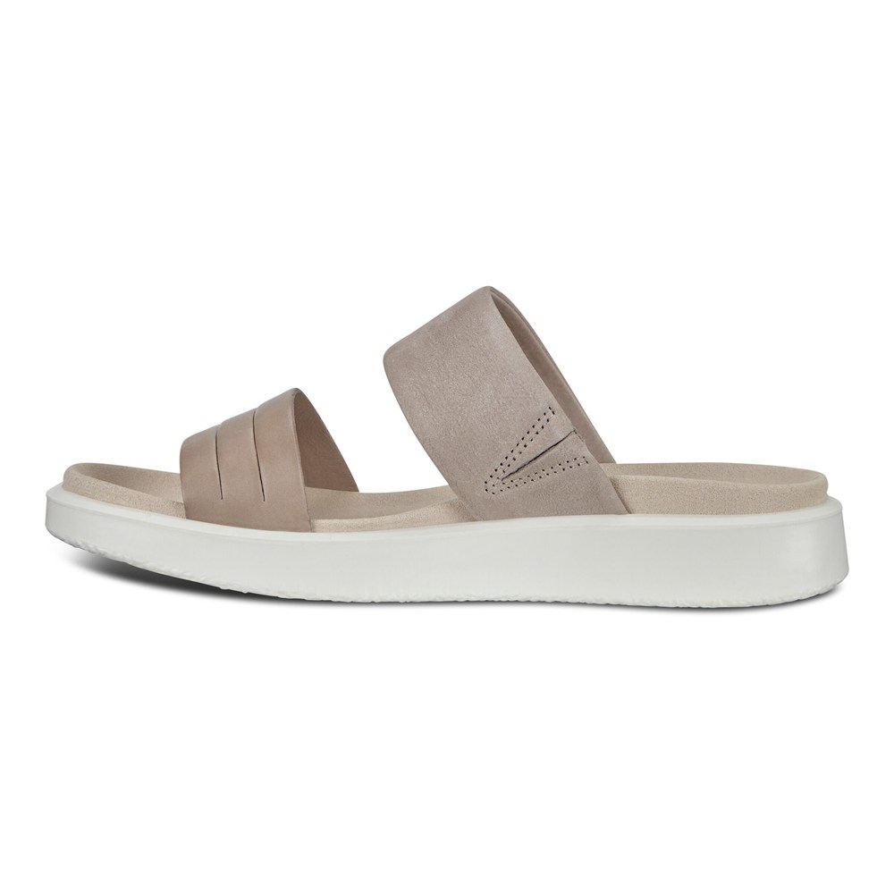 Sandalias Mujer - ECCO Flowt W Flat - Grises - XBC624751